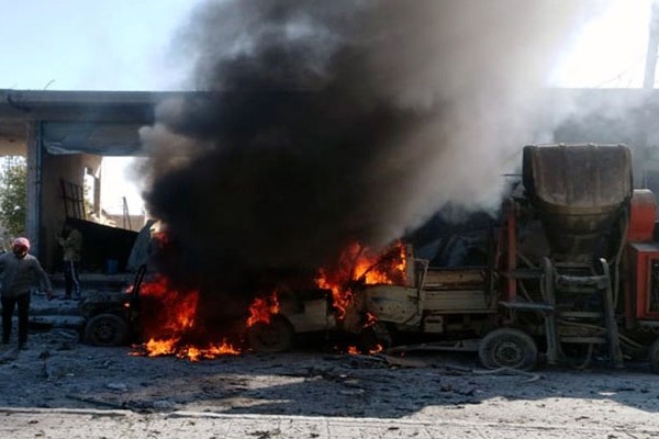 Syrie: Au moins 10 morts dans une explosion à la frontière turque