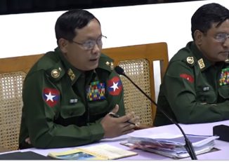 ဟိုမိန္း႐ြာမွ သိမ္းဆည္းရမိသည့္လက္နက္မ်ားတြင္ တ႐ုတ္ႏိုင္ငံလုပ္လက္နက္အခ်ိဳ႕ပါဝင္