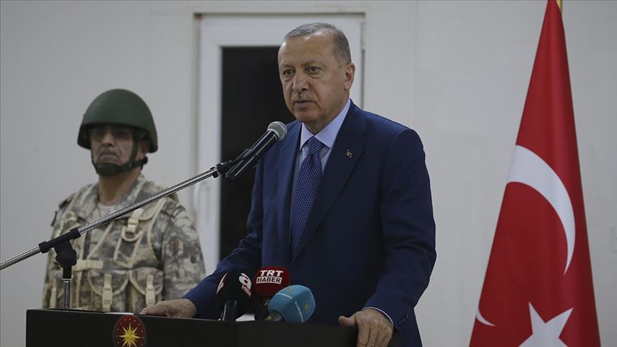 أردوغان يعلن الانتهاء من تشييد الثكنة العسكرية التركية الجديدة في قطر 