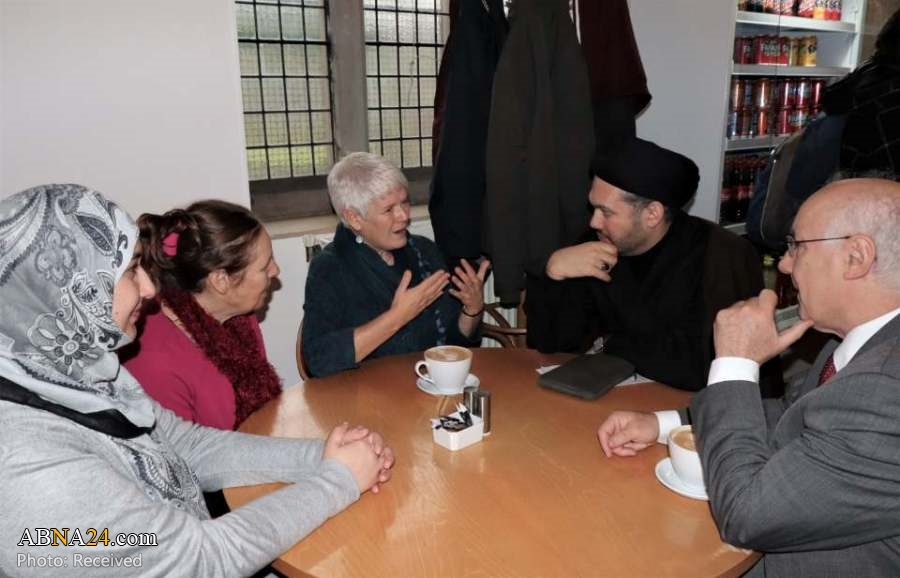 تقرير مصور/ لقاء الاديان بين المذهب الشيعي والمسيحية في مدينة غلاسكو باسكتلندا