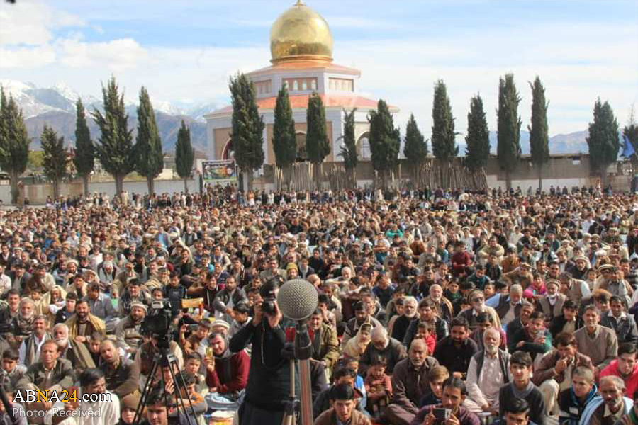 تقرير مصور/ الذكرى السنوية الخامسة لاستشهاد وكيل آية الله السيستاني في باراتشينار الباكستانية
