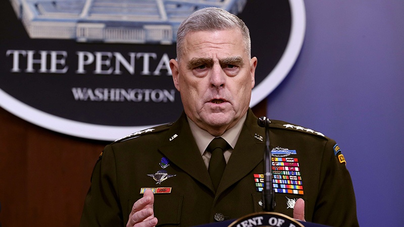ABD'li komutan Mark Milley Irak'ta