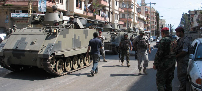الجيش اللبناني: إصابة عسكريين في مناطق عدة وتوقيف أشخاص على خلفية الحوادث
