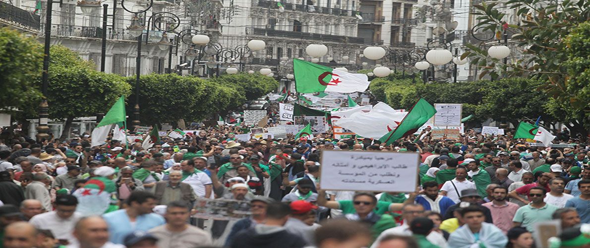 مسيرات حاشدة في الجزائر رفضا لانتخابات 12 ديسمبر 