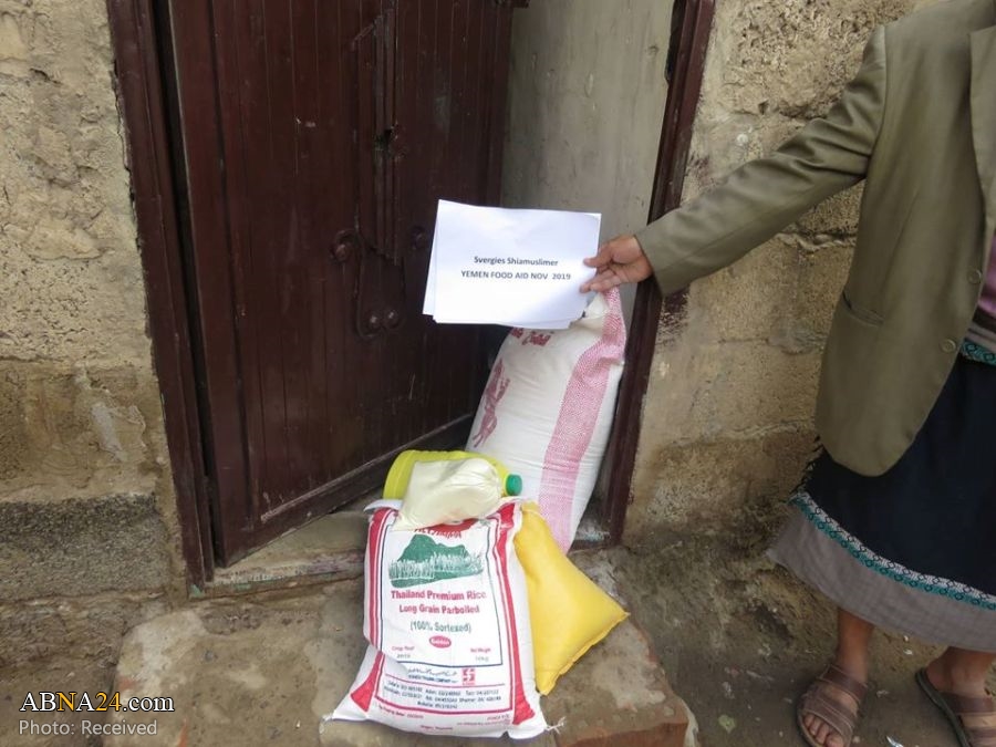 Photos: Aides humanitaires de Chiites suédois aux opprimés du Yémen