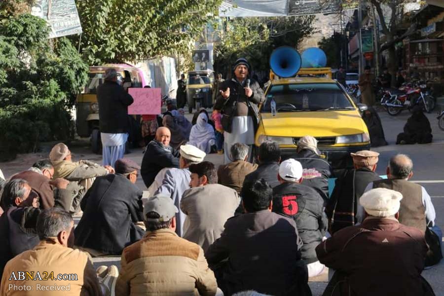 Photos: Pakistani Shiites gather in Quetta to protest water, gas problems