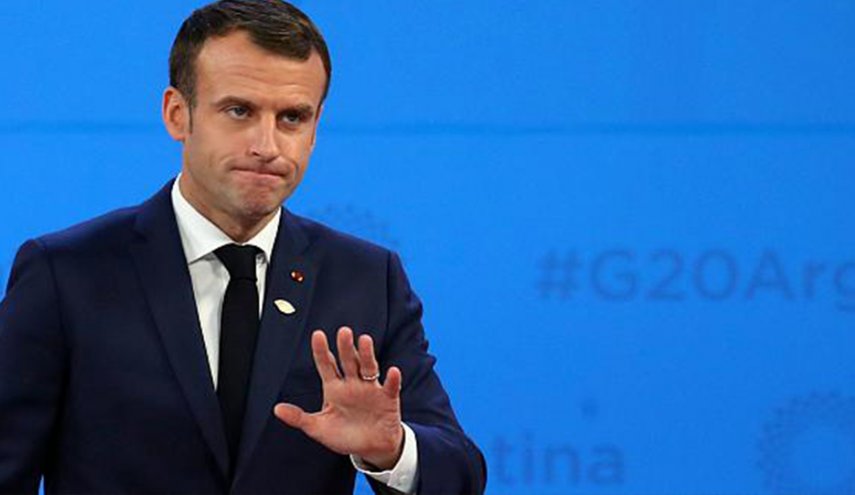 ماكرون يتهم تركيا بالعمل مع وكلاء داعش التكفيري