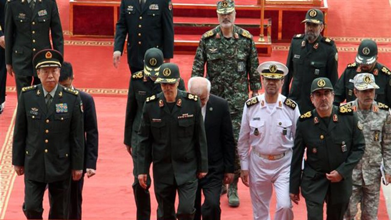 Que contient le pacte militaire Iran/Chine?