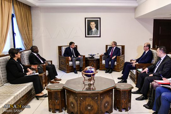 Syria supports UNRWA to guarantee respectable life for Palestinian refugees: Deputy FM