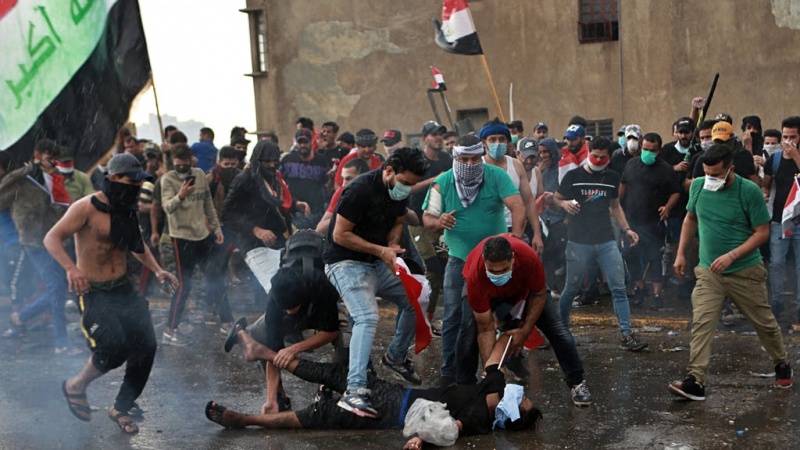 Kemendagri Irak: 4 Demonstran Tewas Ditembak Orang tak Dikenal