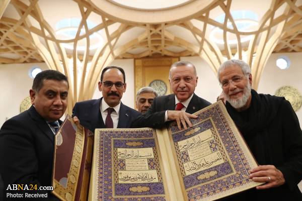 Presiden Erdogan Masjid Ramah Lingkungan Pertama di Eropa