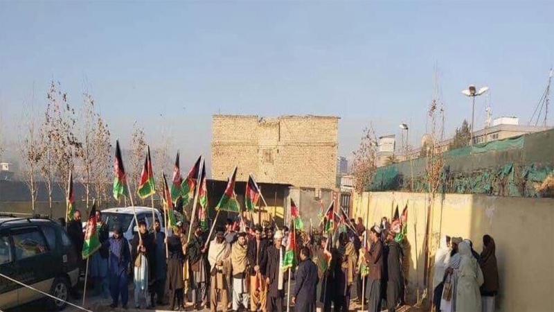 افغان صدارتی امیدوار عبداللہ عبداللہ کے حامیوں کے مظاہرے