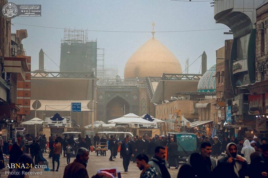 تقرير مصور/ مشاهد جديدة لحرم امير المؤمنين (ع) 