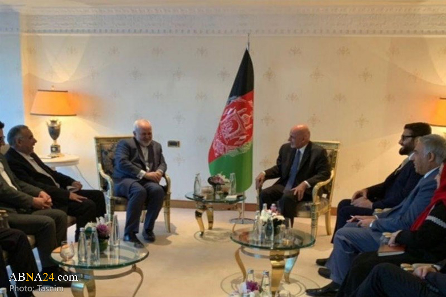 Iranian FM, Afghan President discuss peace efforts