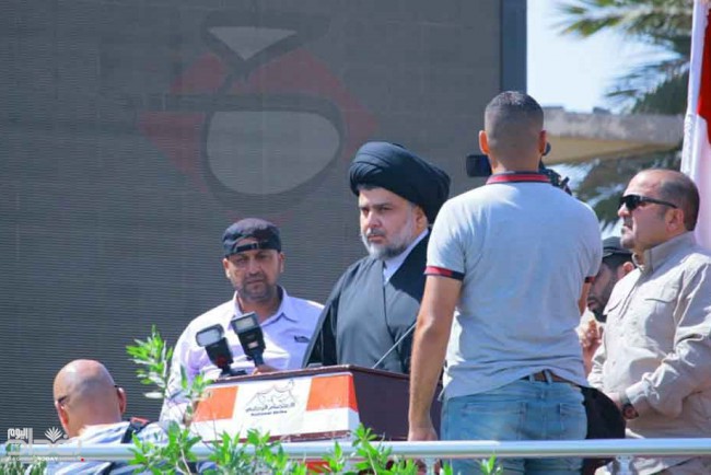 الصدر يوجه باغلاق المؤسسات التابعة للخط الصدري 