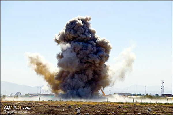 Three Syrian children martyred in landmine blast left behind by terrorists in Daraa 