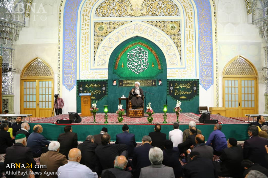 Photos: Ayatollah Ramazani speaks at Imam Reza (AS) Holy Shrine