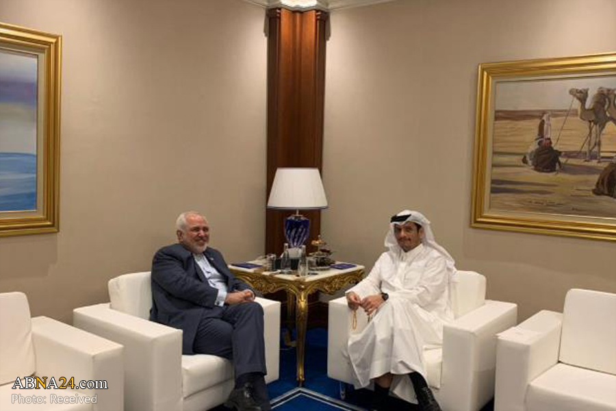 Iranian, Qatari FMs discuss closer cooperation