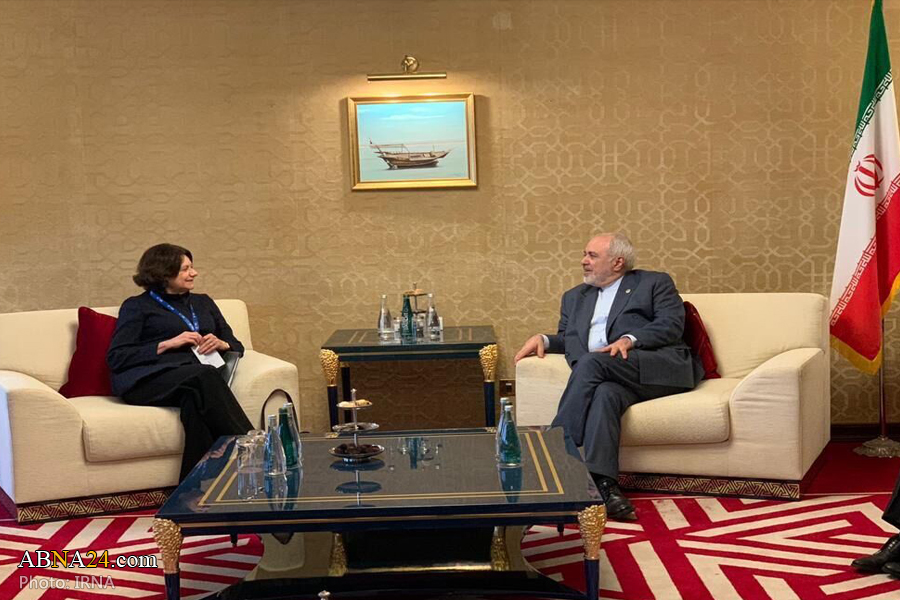 UN Deputy Secretary-General meets Iran's FM 