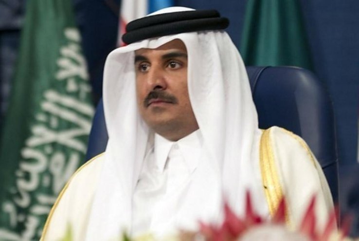 أمير قطر يعلن استعداد بلاده لدعم حكومة الوفاق الليبية
