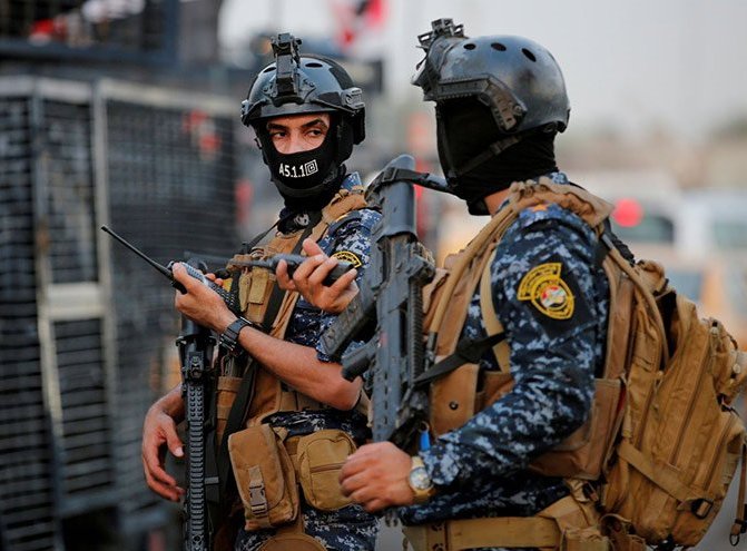 قوات الامن العراقية تلقي القبض على 5 متهمين بجريمة الوثبة