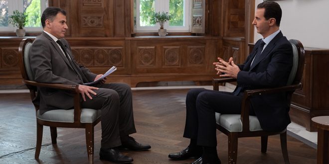 Le président al-Assad à la chaîne de TV Phœnix : L’initiative « Ceinture et Route » est un tournant stratégique dans les relatio