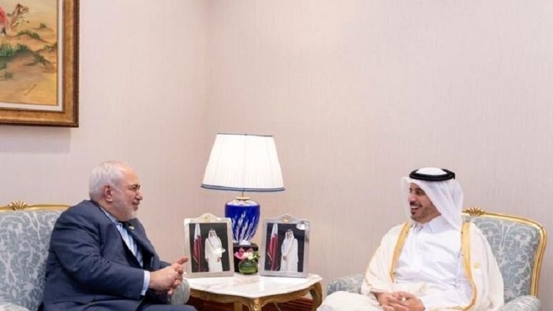イラン外相が、カタールやポーランドの外相と会談