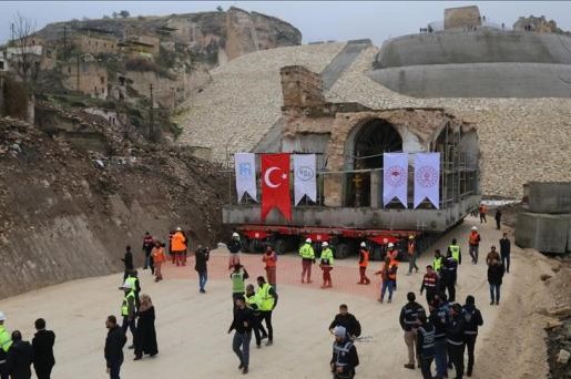  Turquie: La "mosquée Er-Rizk" de Hasankeyf déplacée sur un nouveau site
