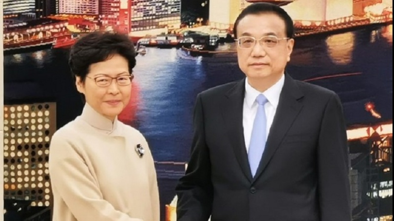 中国首相が強調　香港の抗議行動収束