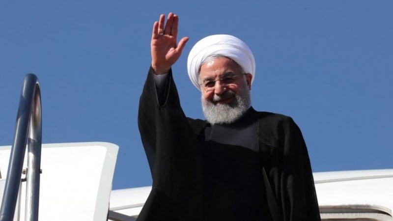 Cumhurbaşkanı Ruhani, Melzya’ya gitti