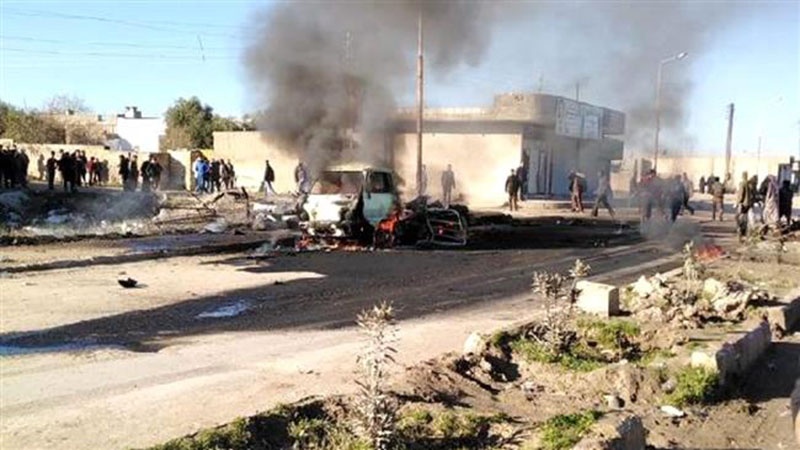  Bomb attack leaves five dead in Turkish-controlled northern Syrian town
