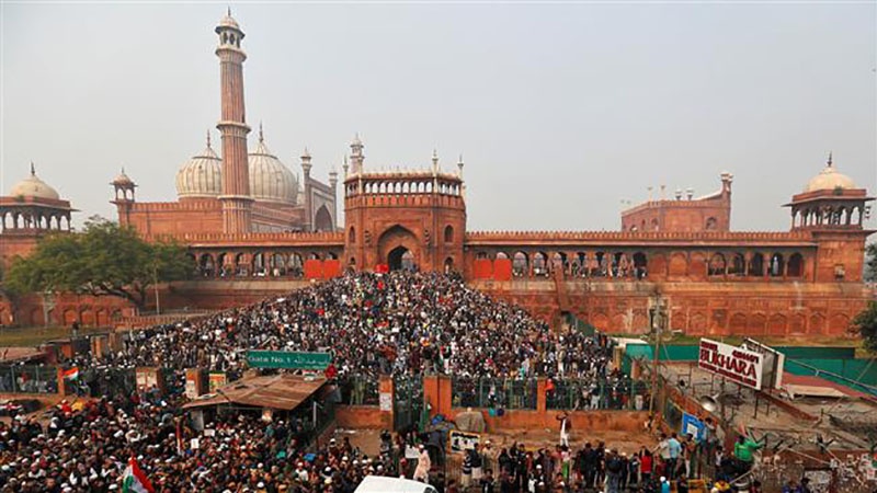 भारत में कई राज्यों में प्रदर्शन, उत्तर प्रदेश और दिल्ली में हंगामा
