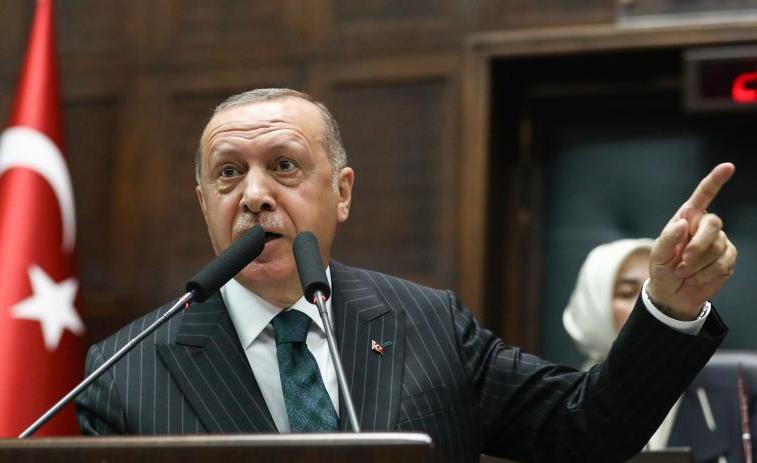 أردوغان: تركيا لا يمكنها البقاء صامتة تجاه "المرتزقة" المدعومين من روسيا في ليبيا