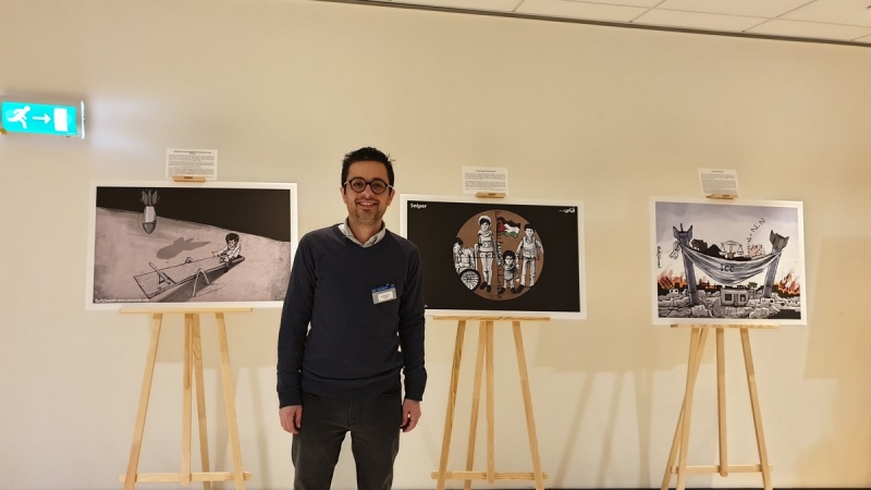 Opere d’arte palestinesi rubate e nascoste al Tribunale criminale inter Opere d’arte palestinesi rubate e nascoste al Tribunale criminale inter