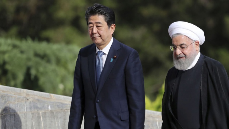 日本媒体广泛报道伊朗总统访问日本