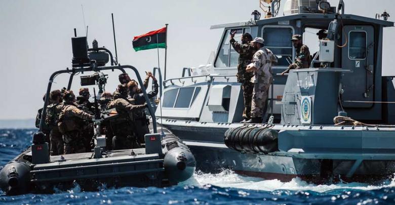 قوات حفتر تحتجز سفينة يقودها طاقم تركي