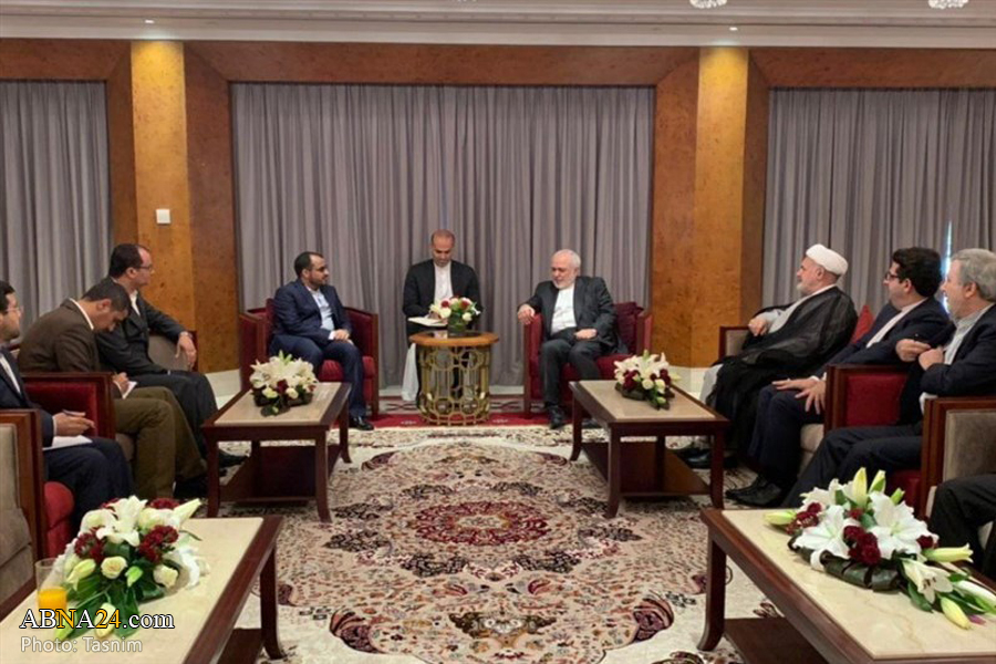 Iran’s Zarif, Ansarullah Spokesman discuss Yemen’s developments