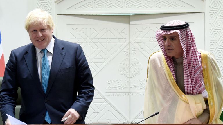 “Con Boris Johnson incrementa en un 50% la venta de armas al régimen saudí destinadas para agredir al pueblo yemení” 