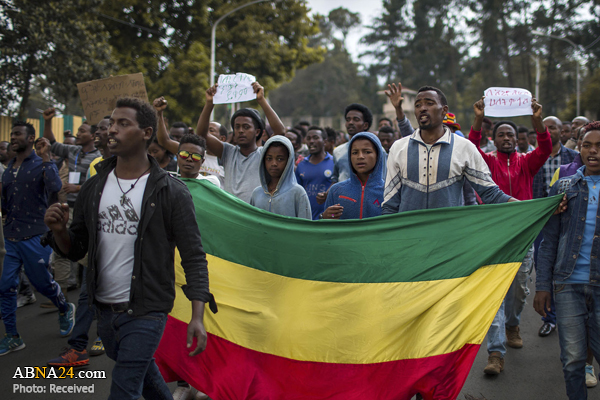 Ethiopian Muslims protest after several mosques burned