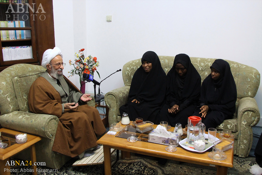 Berita Bergambar: Pertemuan Anak Perempuan Syeikh Zakzaky Dengan Para Ulama Qom