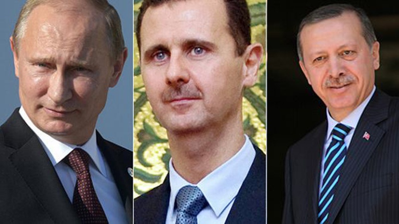 Putin'den Esed ve Erdoğan'a yılbaşı kutlaması