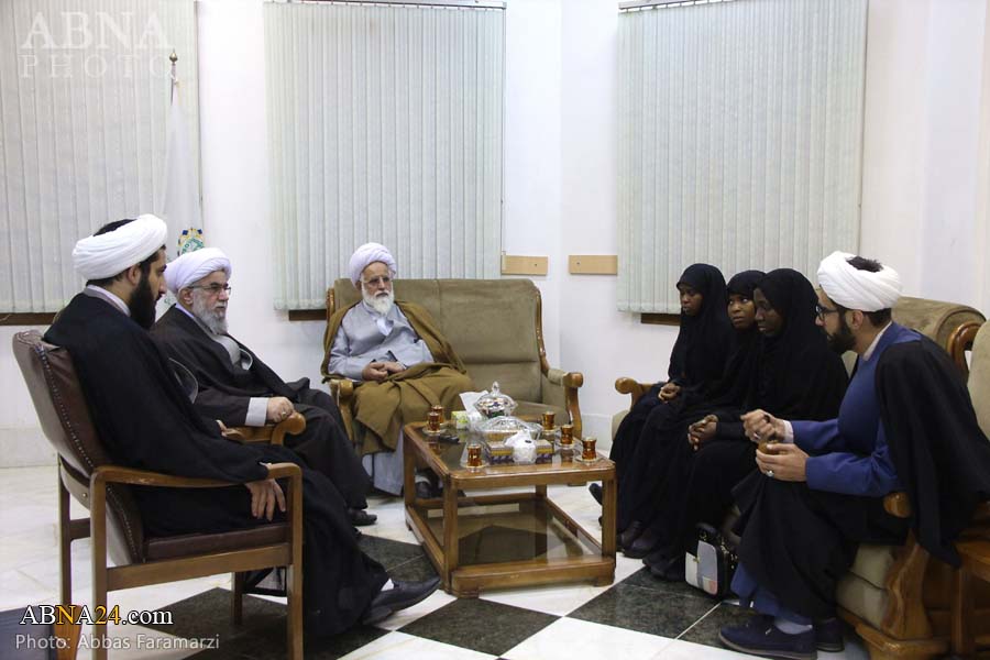 Photos: Daughters of Sheikh Zakzaky meet with Ayatollah Ramazani