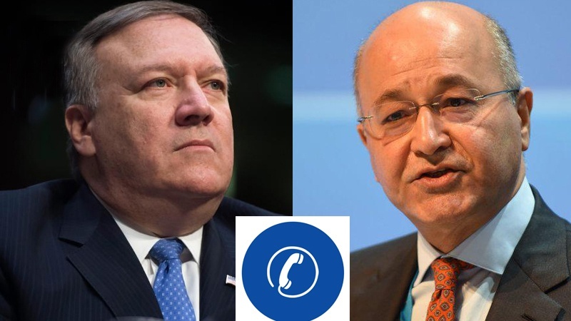 Pompeo'dan Iraklı yetkililere tepki