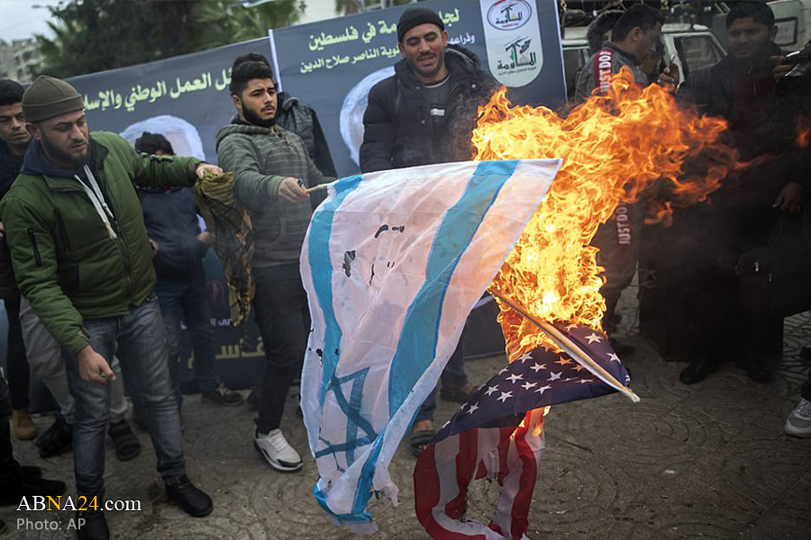 Palestinians in Gaza pay tribute to assassinated Iranian commander (+Video)
