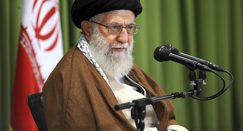 Mensagem do líder supremo da revolução islâmica do Irã, Sayed Ali Khaminai