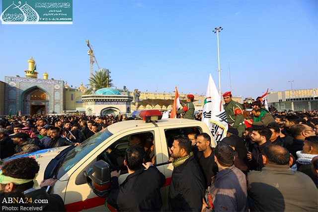 Photos: Funeral processions of General Soleimani, al-Muhandis in Kazimayn