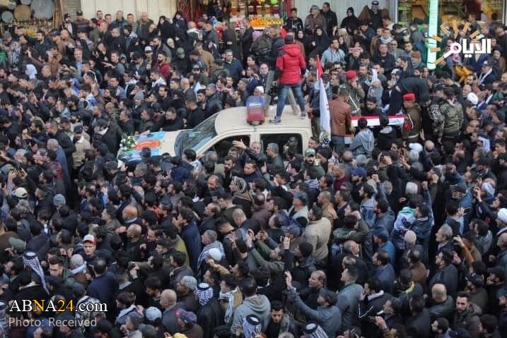 Photos: Funeral processions of General Soleimani, al-Muhandis in Baghdad