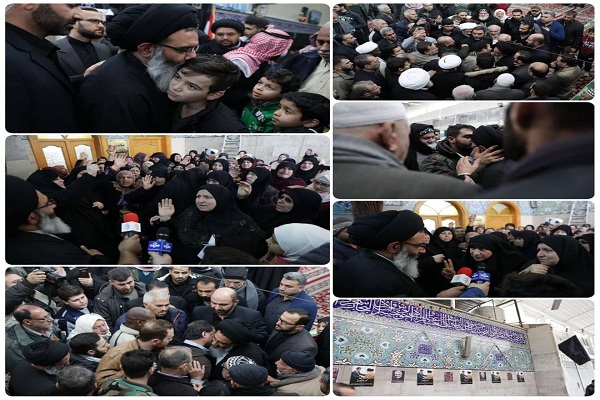 Syrien: Menschen sprechen dem Vertreter von Imam Chamenei zum Märtyrertod von General Soleimani Beileid aus