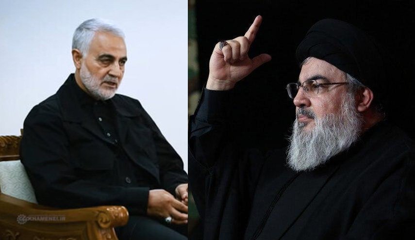 السيد نصر الله يتحدث اليوم في حفل تأبيني للشهيدين "سليماني والمهندس"