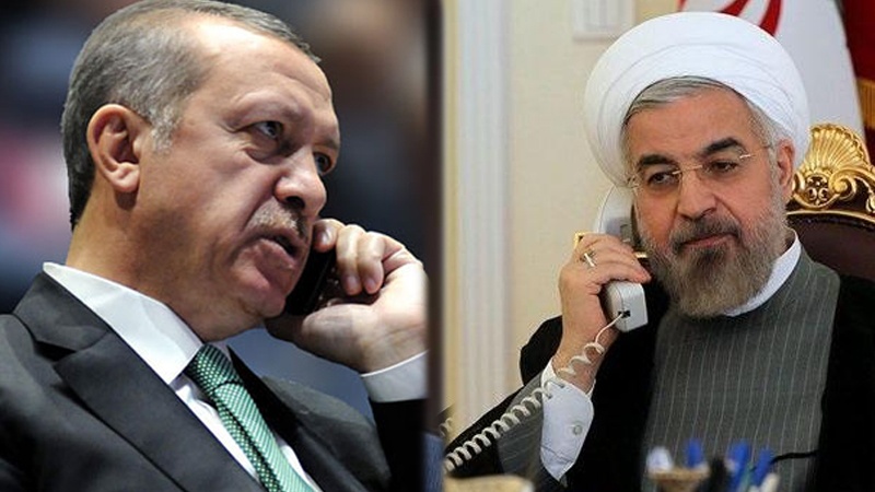 Erdoğan, Ruhani ile telefonda görüştü